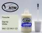 Preview: Porsche, Biarritz White, 9A2 / Z2 9A3 / Z2: 20ml Lackstift, von ATW Autoteile West.